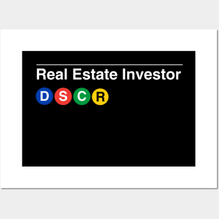 Real Estate Investor DSCR Subway Posters and Art